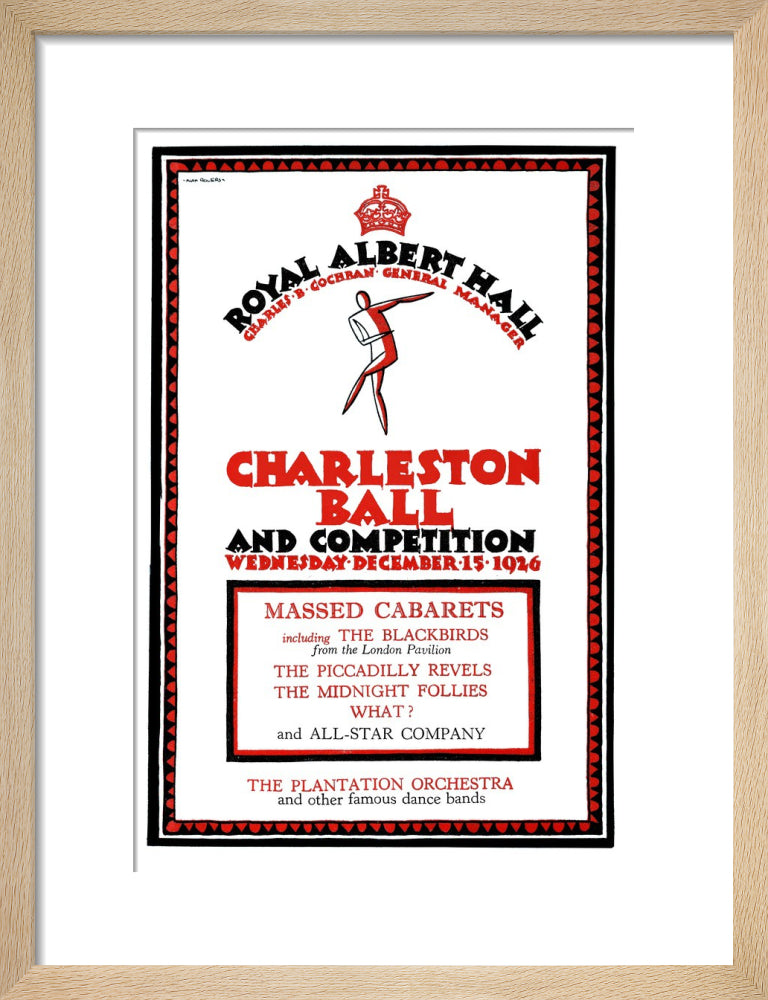 Charleston Ball and Competition Art Print