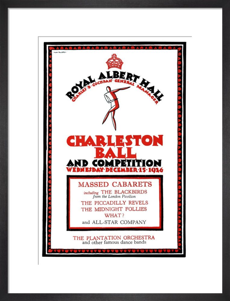 Charleston Ball and Competition Art Print