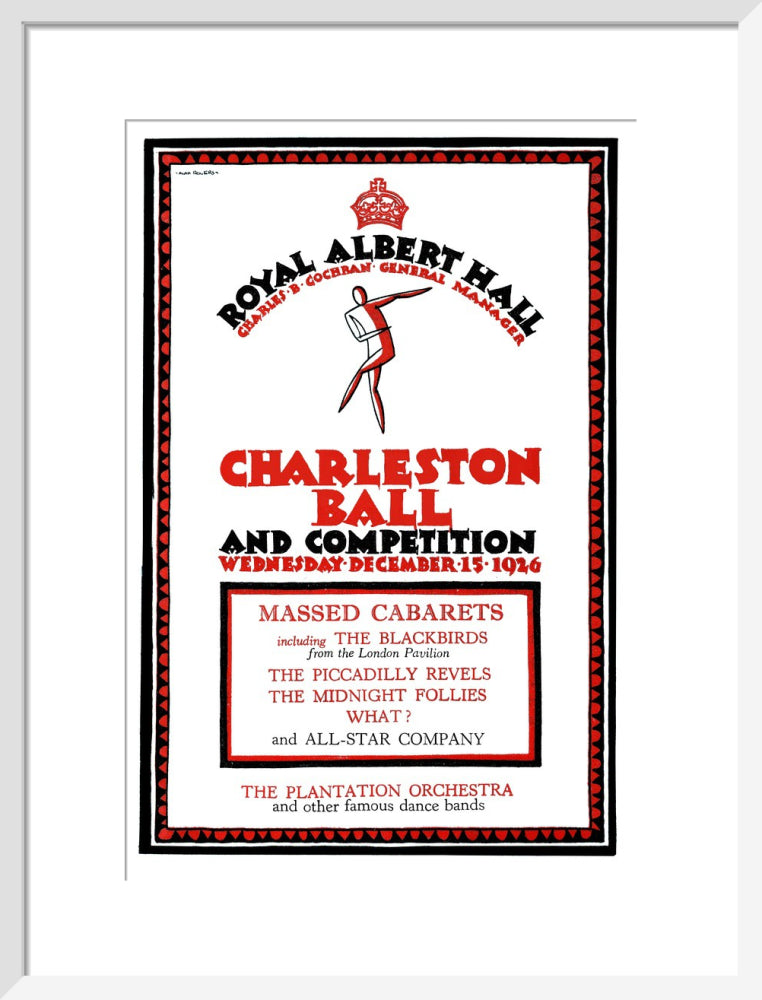 Charleston Ball and Competition Art Print