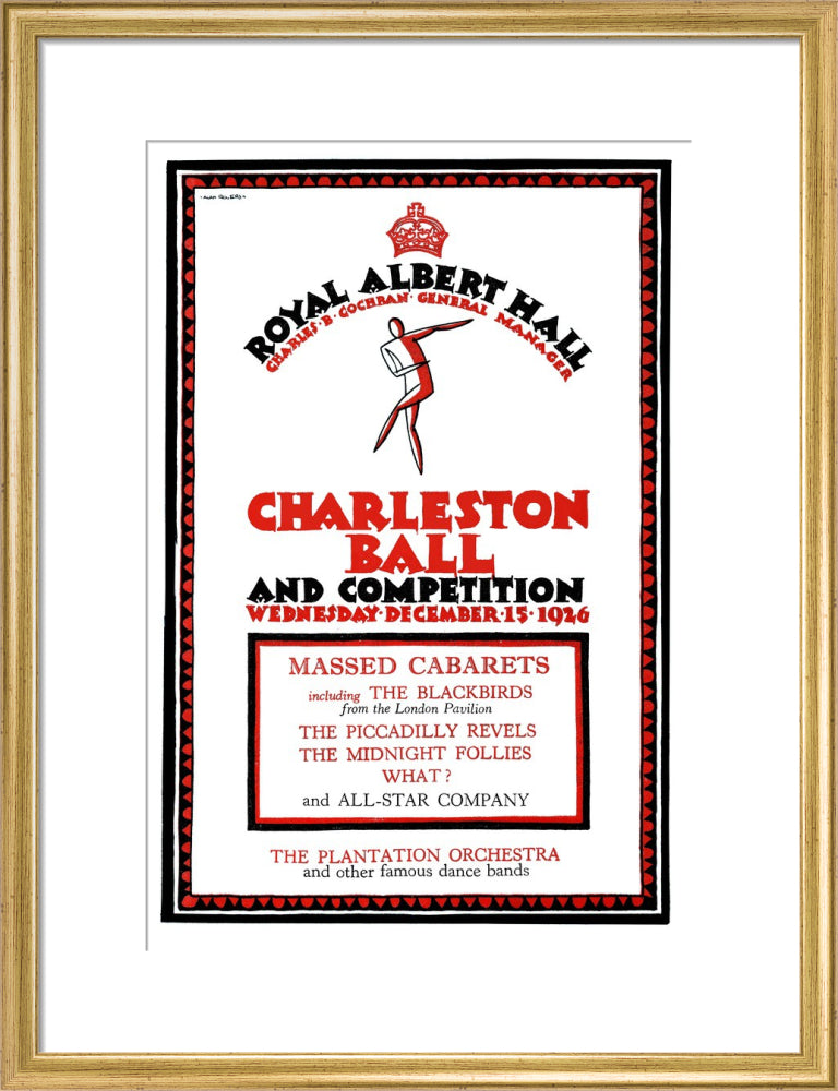 Charleston Ball and Competition Art Print