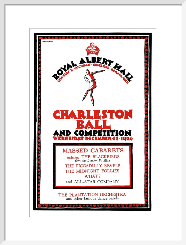 Charleston Ball and Competition Art Print