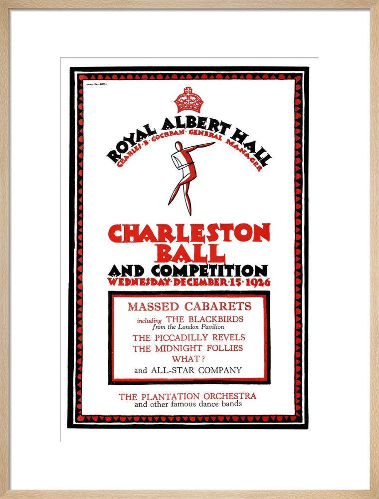 Charleston Ball and Competition Art Print