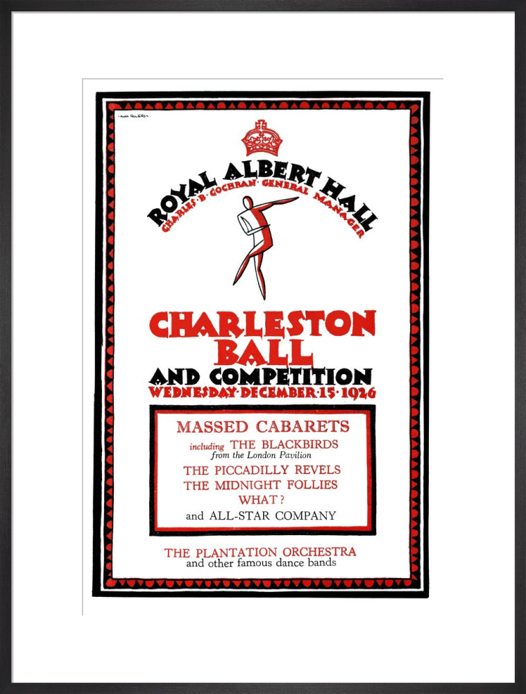 Charleston Ball and Competition Art Print