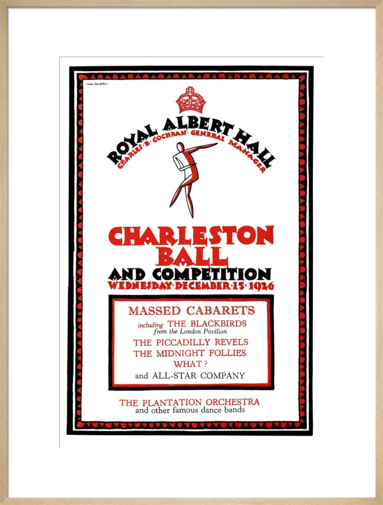 Charleston Ball and Competition Art Print