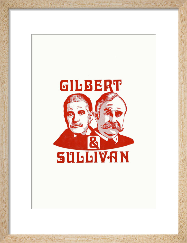 Gilbert & Sullivan Concert 1979 Art Print