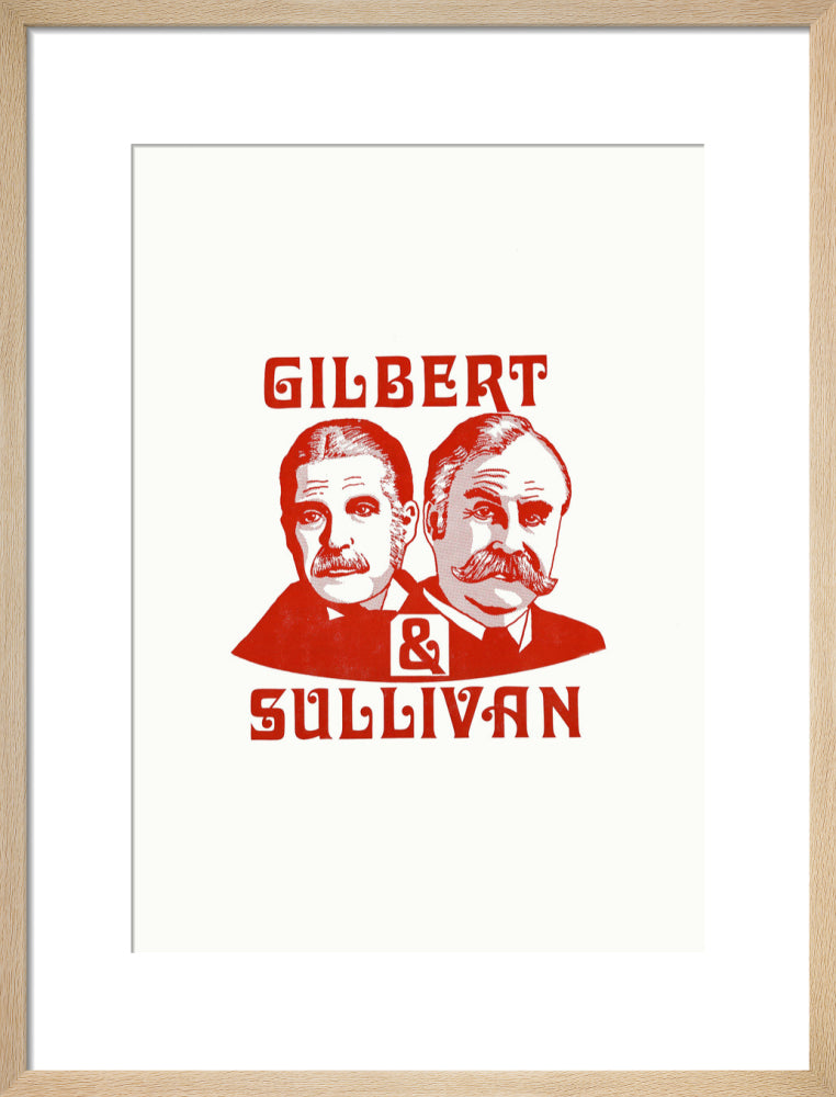Gilbert & Sullivan Concert 1979 Art Print