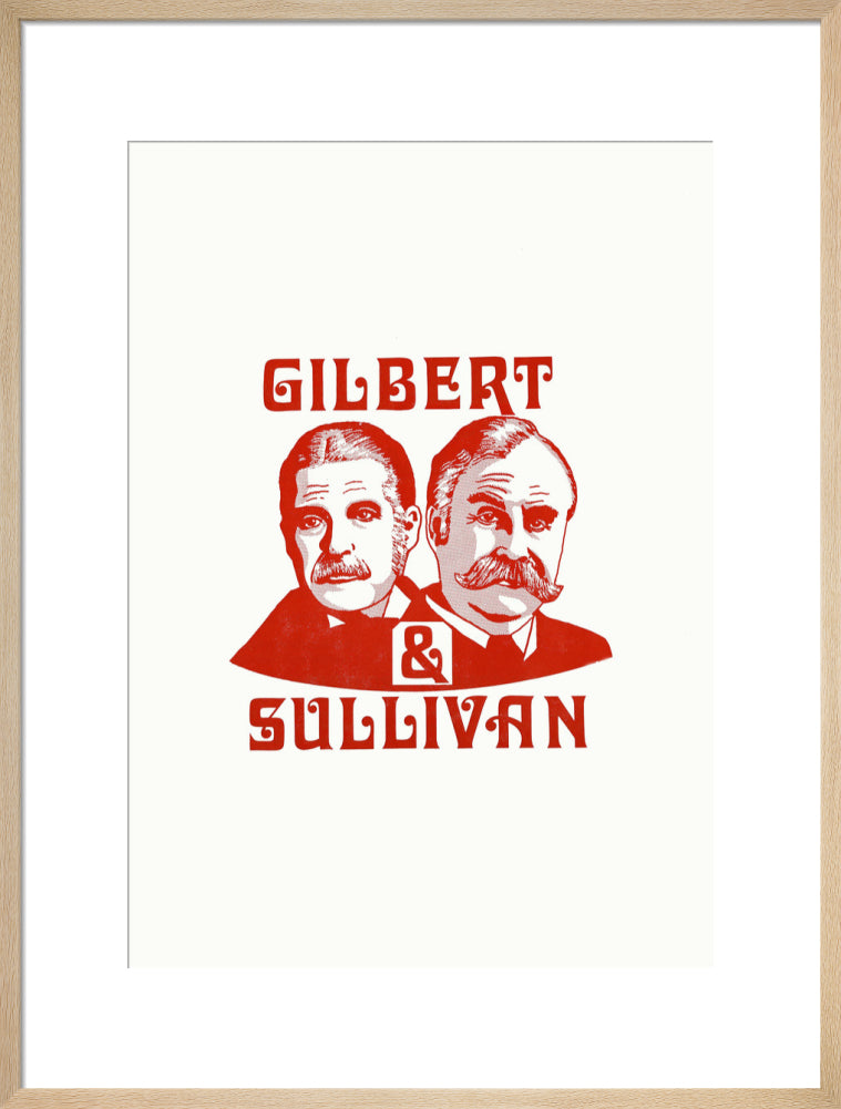 Gilbert & Sullivan Concert 1979 Art Print