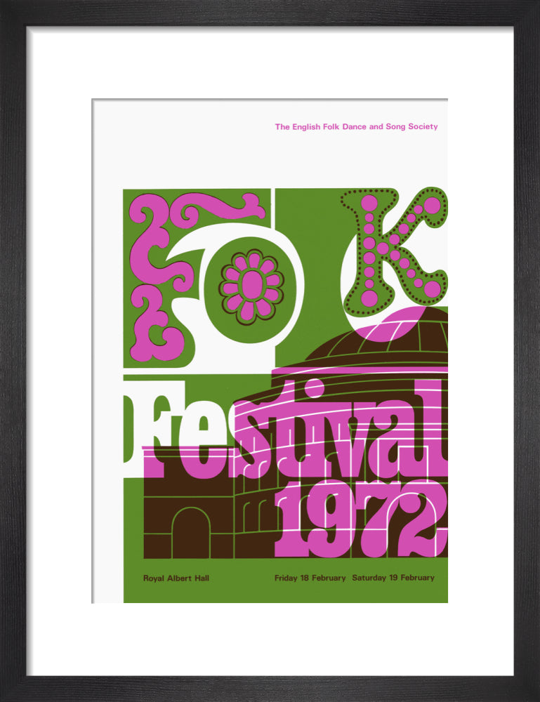 Folk Festival 1972 Art Print