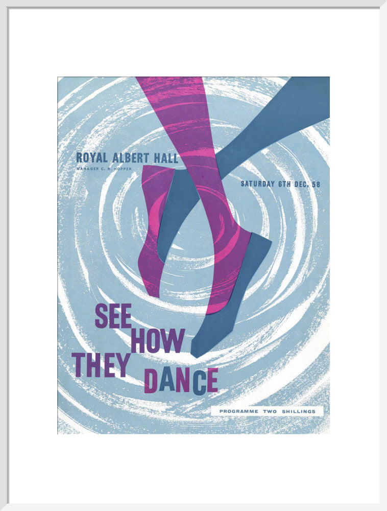 See How They Dance, Annual Festival of The Society for International Folk Dancing Art Print