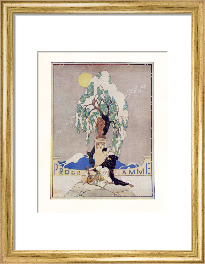 John McCormack in Concert, Assisted by Ania Dorfmann Art Print