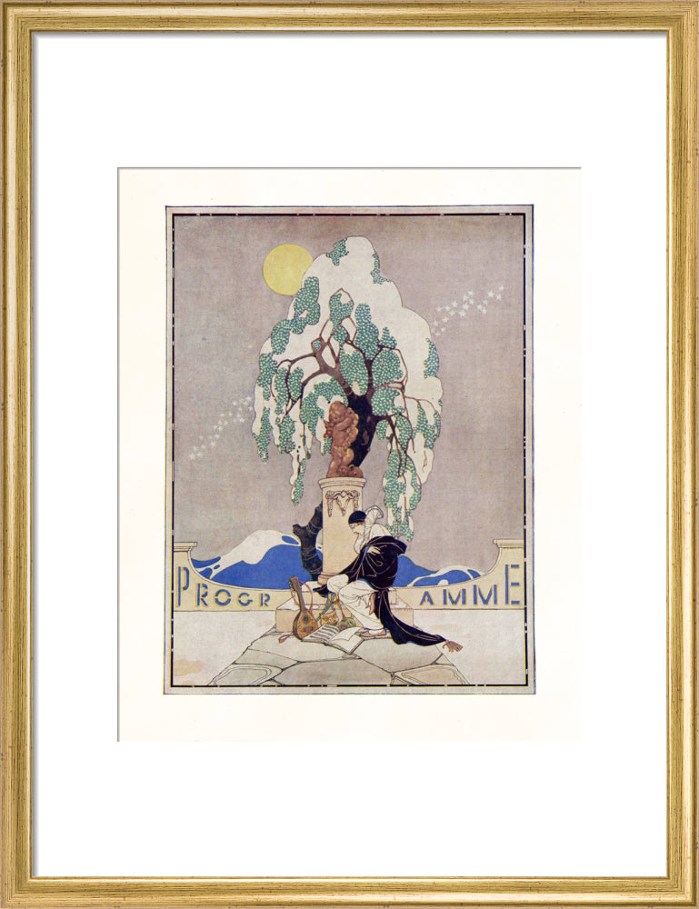 John McCormack in Concert, Assisted by Ania Dorfmann Art Print