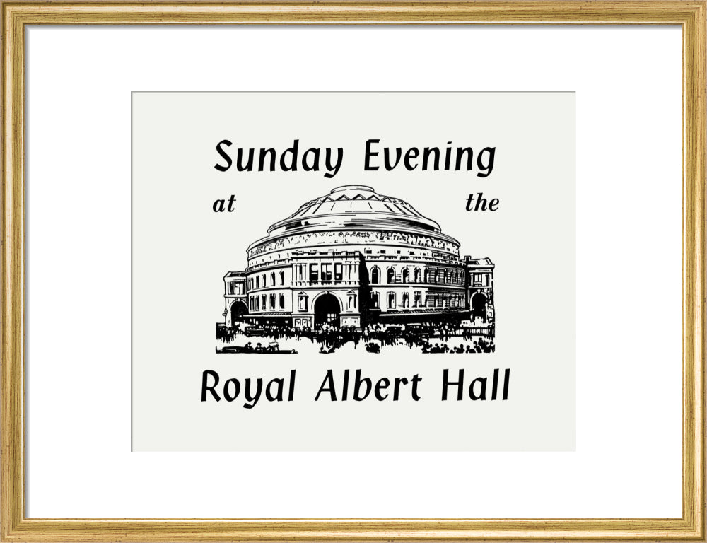 Royal Philharmonic Orchestra Concert Art Print