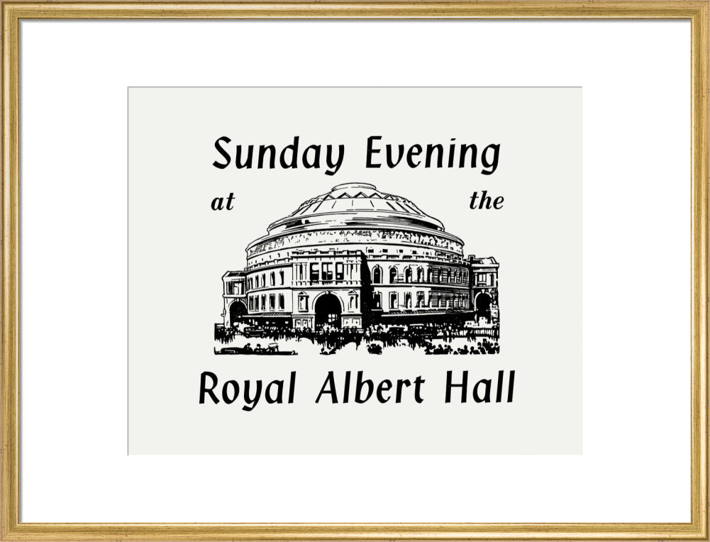 Royal Philharmonic Orchestra Concert Art Print
