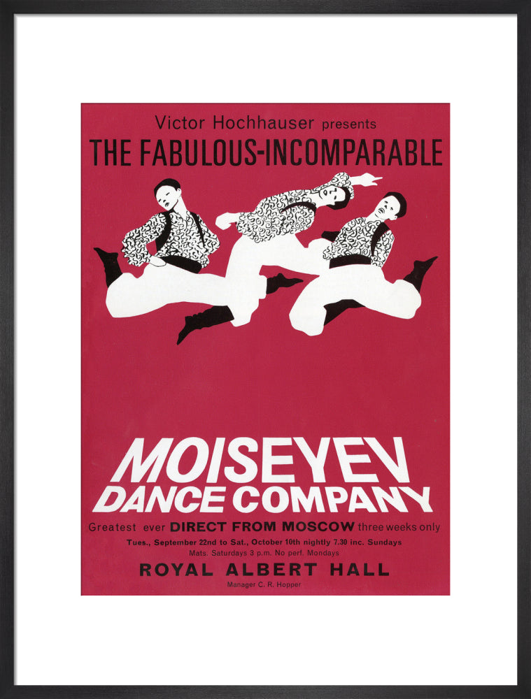 Moiseyev Dance Company Art Print