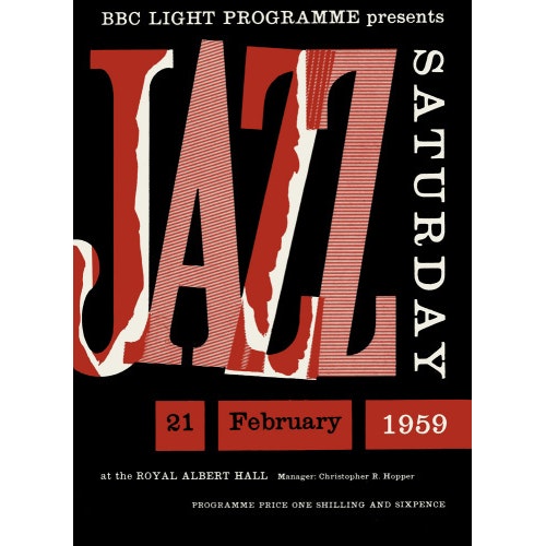 Programme for Jazz Saturday - New Orleans To Dixieland, 21 February 1959 - Royal Albert Hall