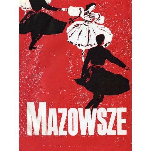 Programme for Mazowsze State Dance Company - Polish Song and Dance Company, 3-19 July 1962 - Royal Albert Hall