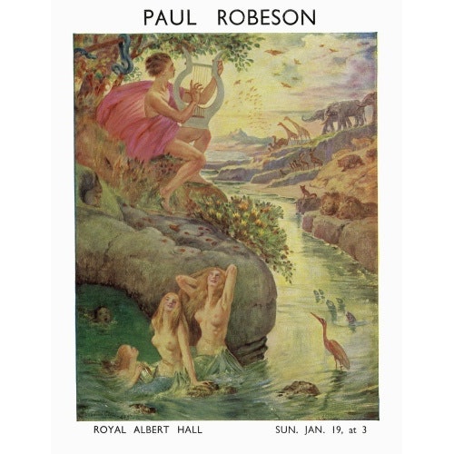Programme for Paul Robeson Concert - Royal Albert Hall