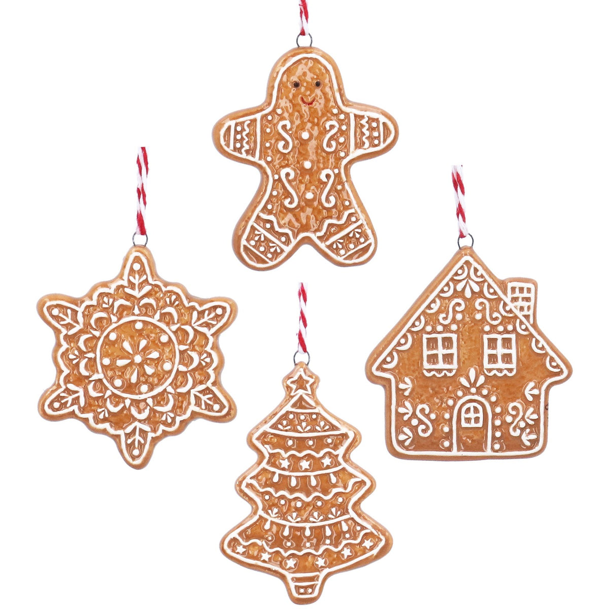 Ceramic Gingerbread mini shapes