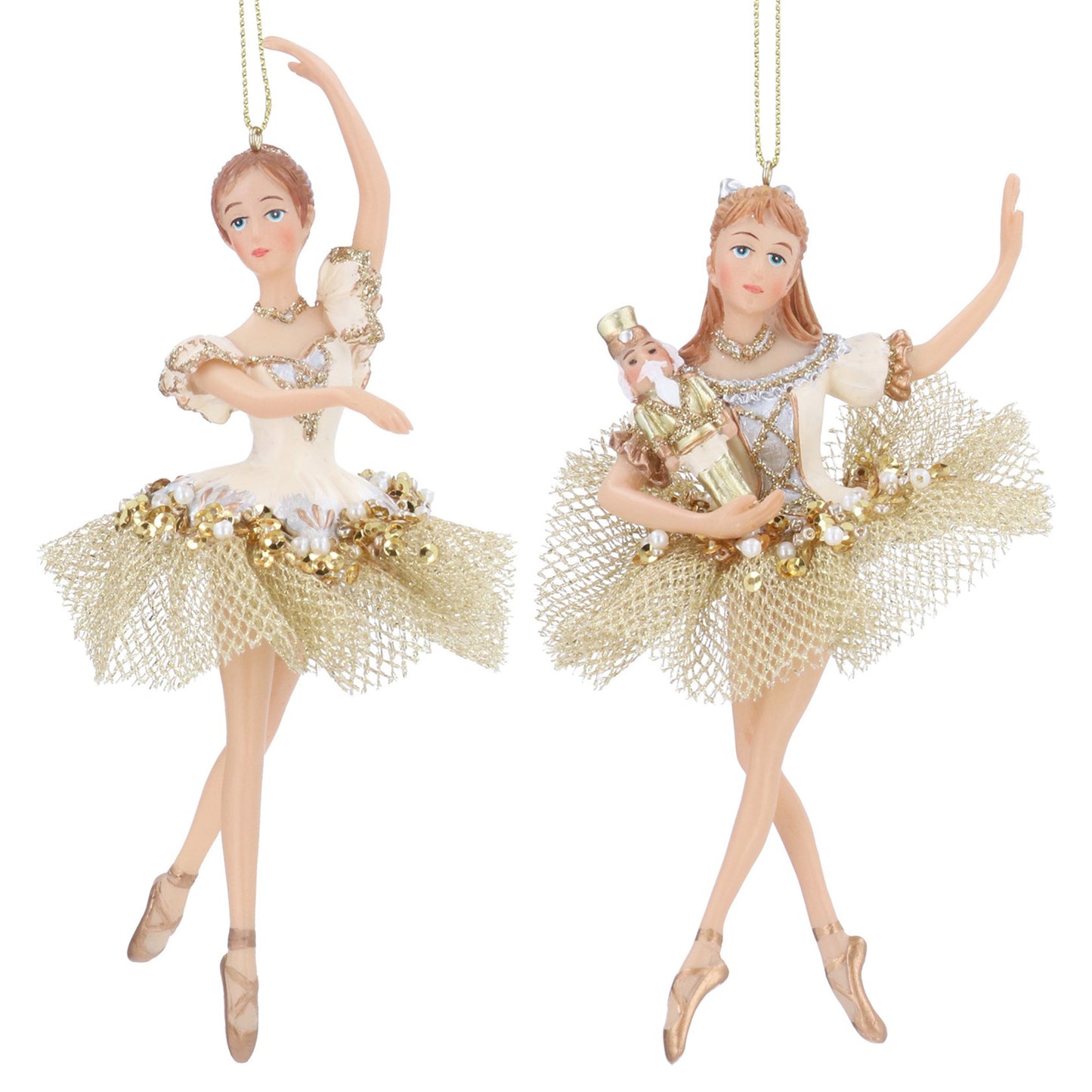 Cream & Gold Resin Clara/Sugarplum Fairy