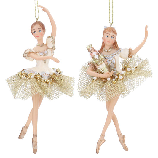 Cream & Gold Resin Clara/Sugarplum Fairy