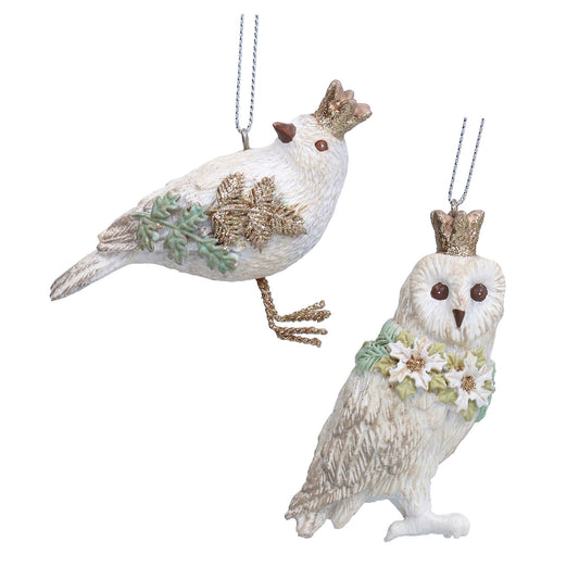 Resin Owl/ Wren Decoration