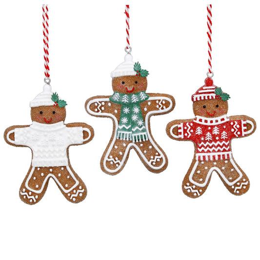 Resin Gingerbread Jumper Man