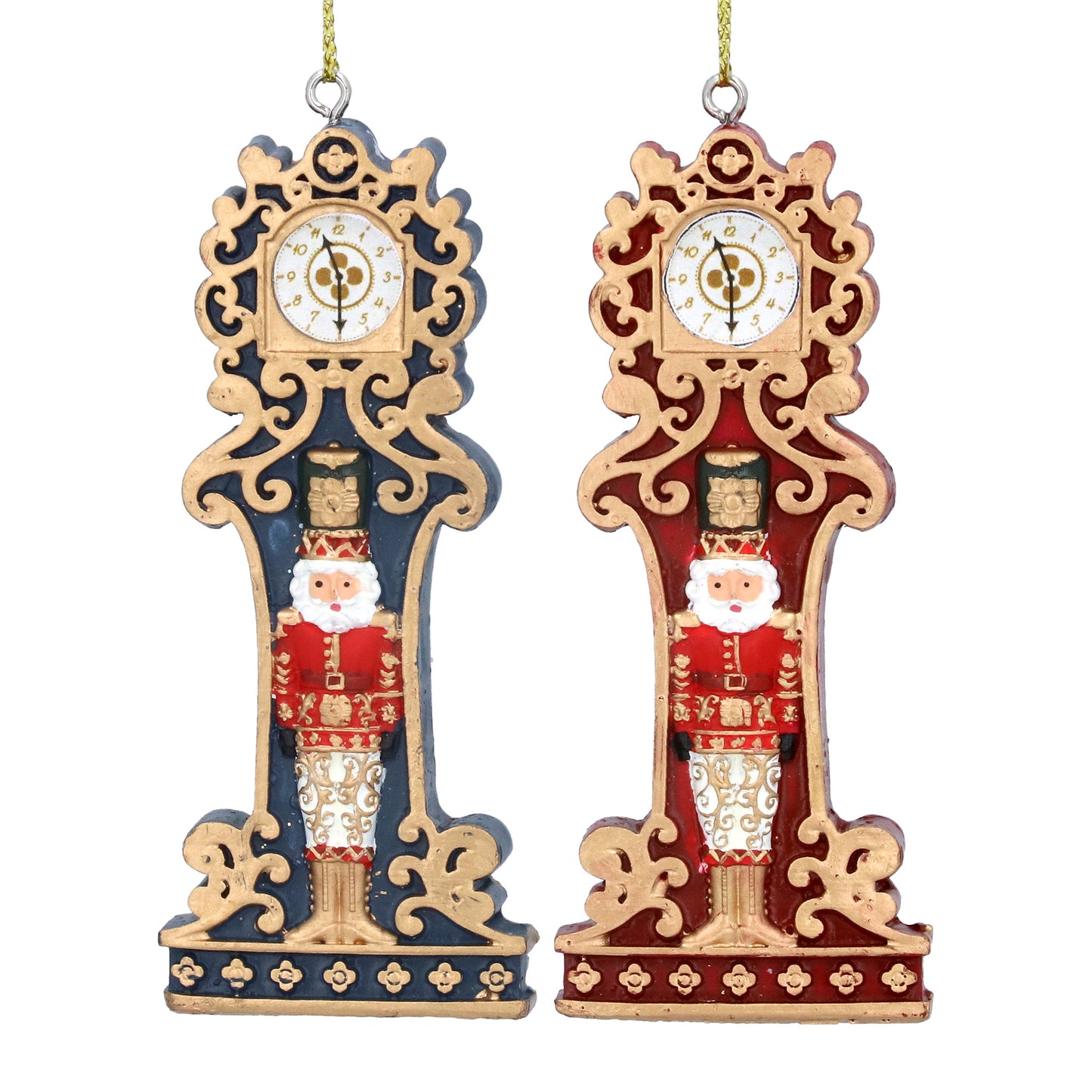 Nutcracker Clock Decoration