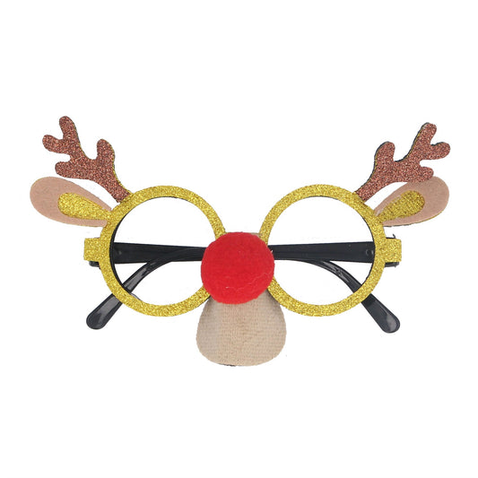 Reindeer Novelty Glasses