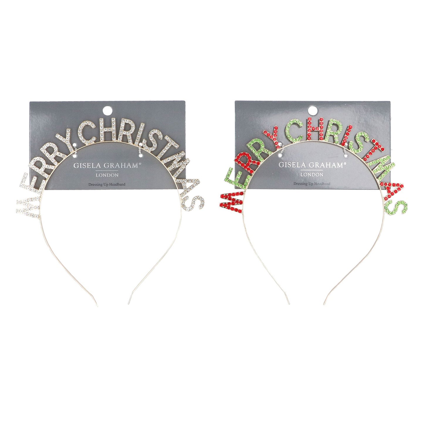Diamante Merry Christmas Headband