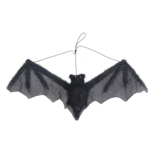 Black Fabric Flying Bat