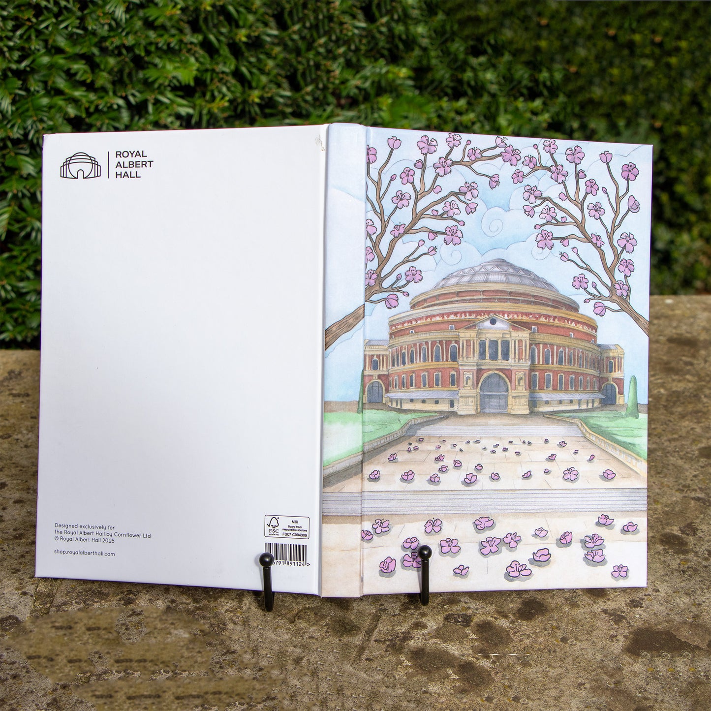 Blossoms Outside the Hall A5 Notebook