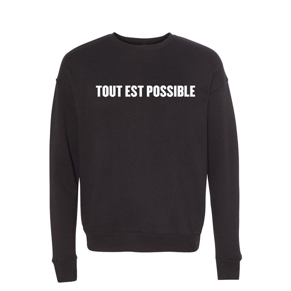 CDS 'Tout Est Possible' Sweatshirt (Black)
