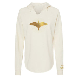 Alegria Ladies Gold Bird Sweatshirt (White)
