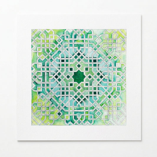 Garden of Solteniyeh Print