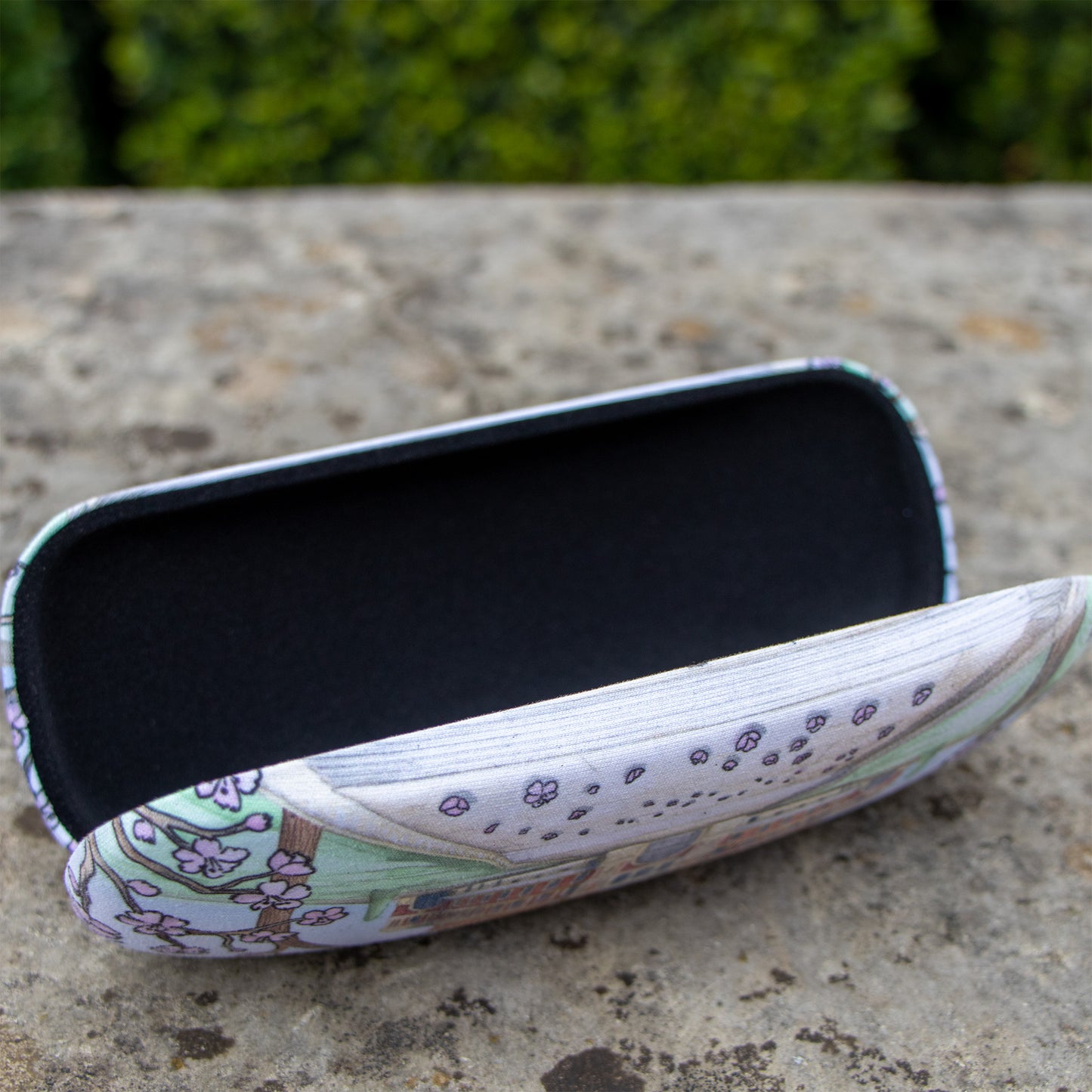 Blossoms Outside the Hall Glasses Case