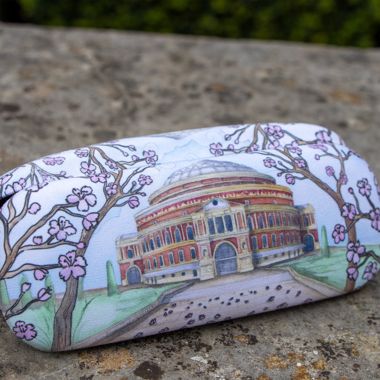 Blossoms Outside the Hall Glasses Case