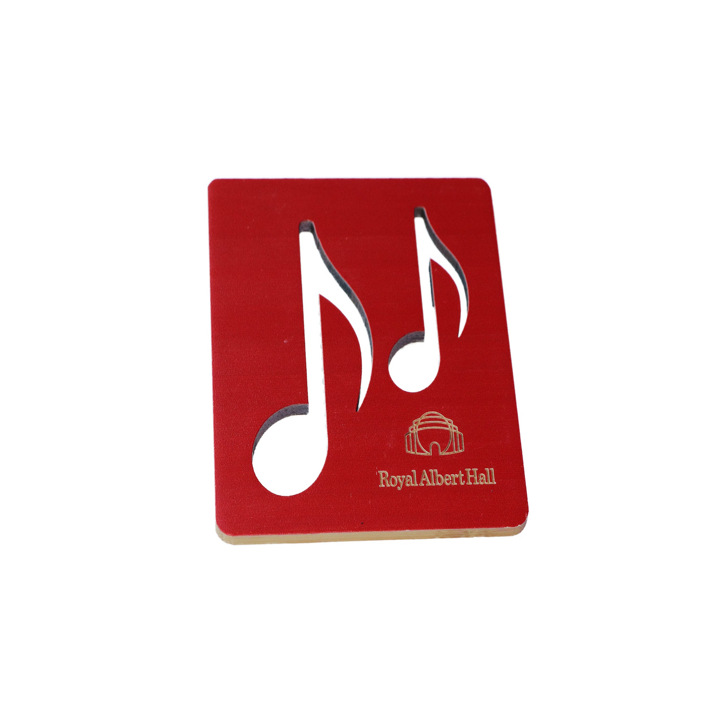 Royal Albert Hall Music Notes Bamboo Coaster