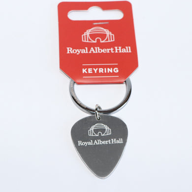 Royal Albert Hall Guitar Plectrum Keyring