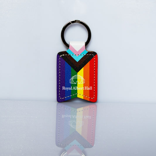 Pride Recycled Leather Keyring