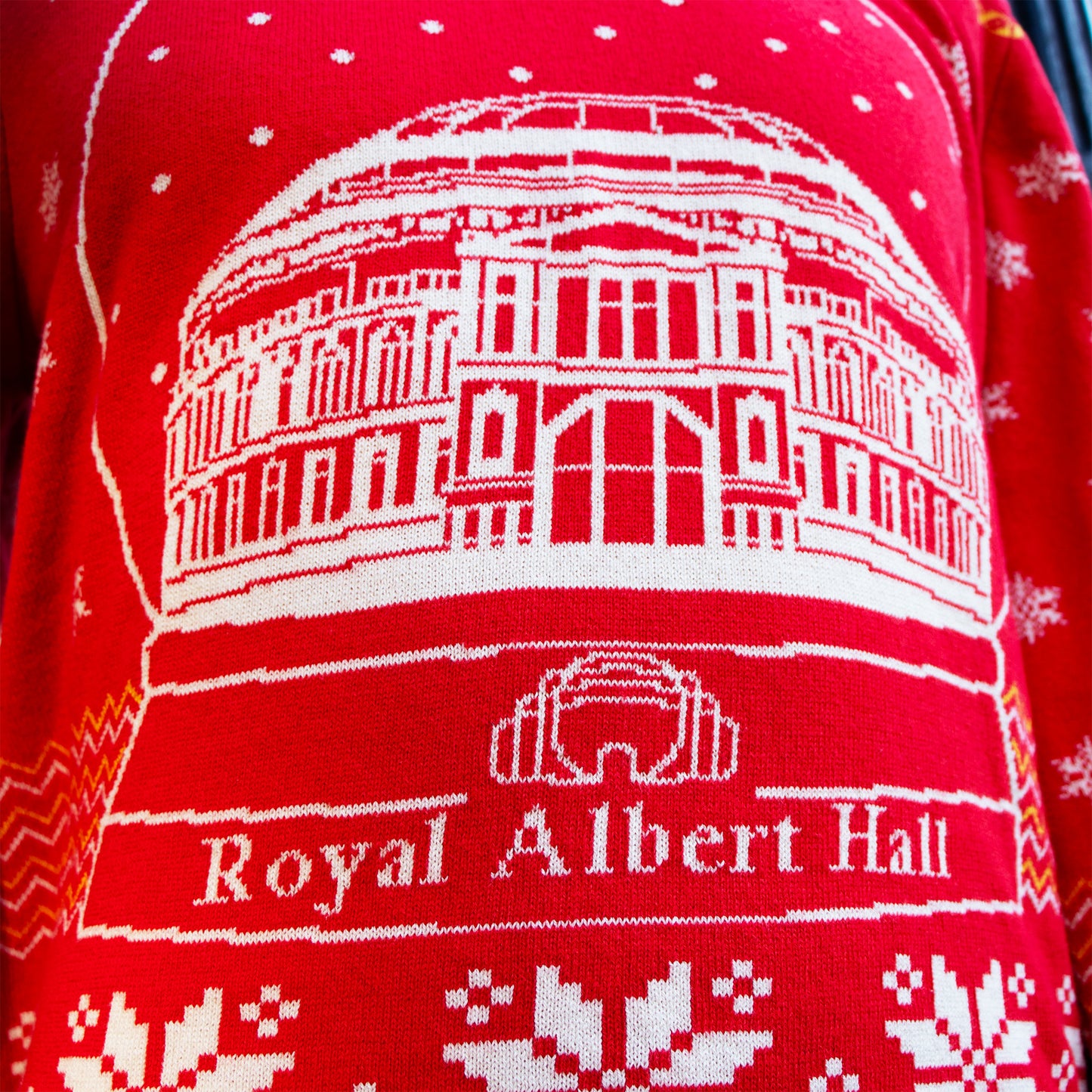 Royal Albert Hall Snow Globe Christmas Jumper