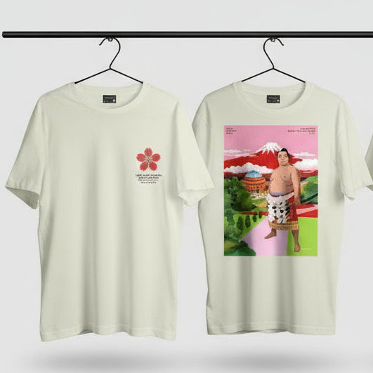 Sumo Hiroyuki RAH T-Shirt Natural