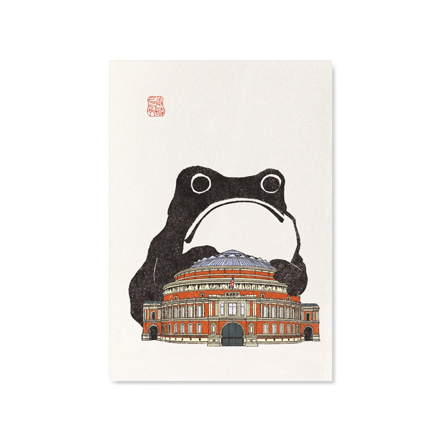 Royal Albert Hall Ezen A4 Print
