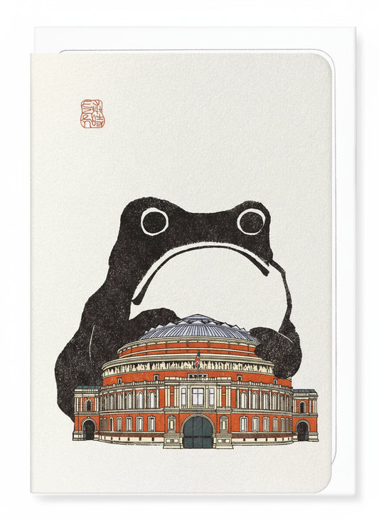 Royal Albert Hall Ezen Frog Greeting Card