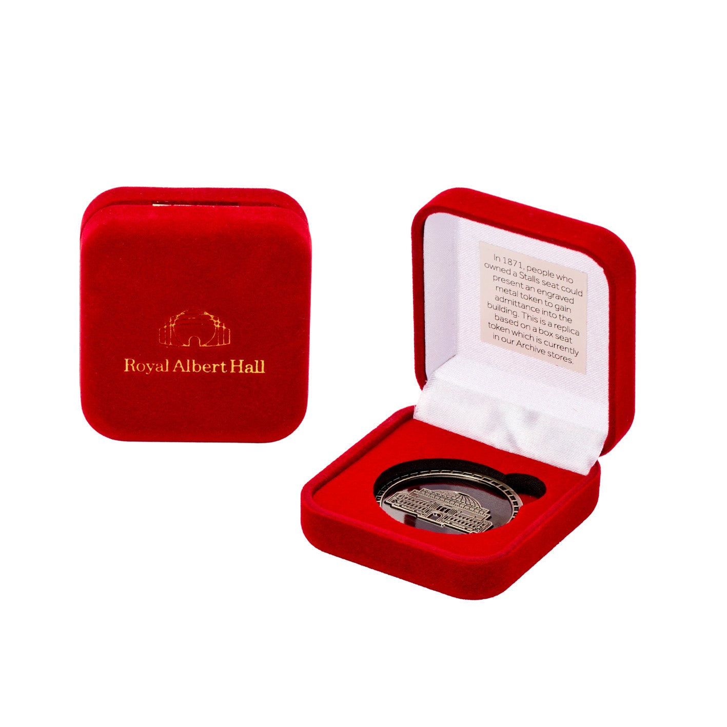 Replica Royal Albert Hall Box Token