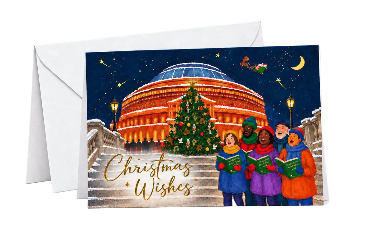 Royal Albert Hall x March Muses Christmas Card 2026
