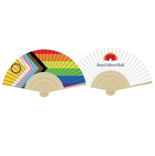 Royal Albert Hall Pride Bamboo Fan