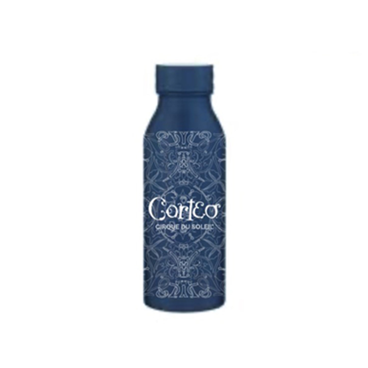 CORTEO SCROLL NAVY WATER BOTTLE