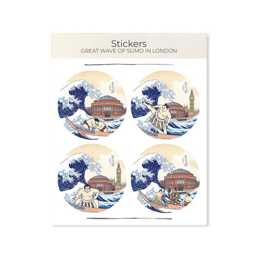 The Great Wave Stickers