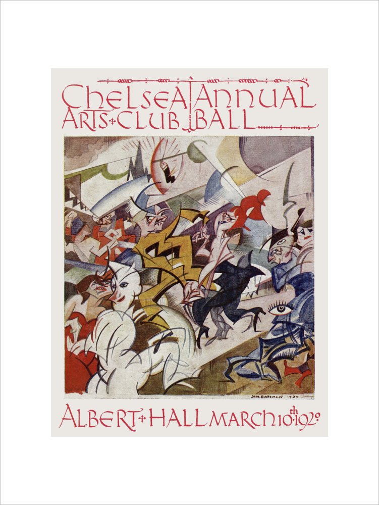 Programme from The Chelsea Arts Club Annual Ball - 'Pre-Historic', 10 March 1920 - Royal Albert Hall