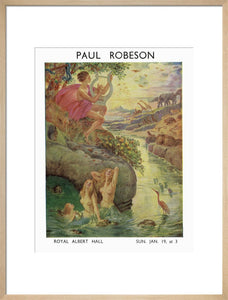Programme for Paul Robeson Concert - Royal Albert Hall
